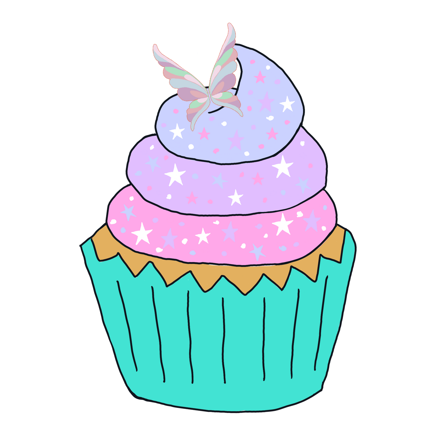 Fairy cake cupcake