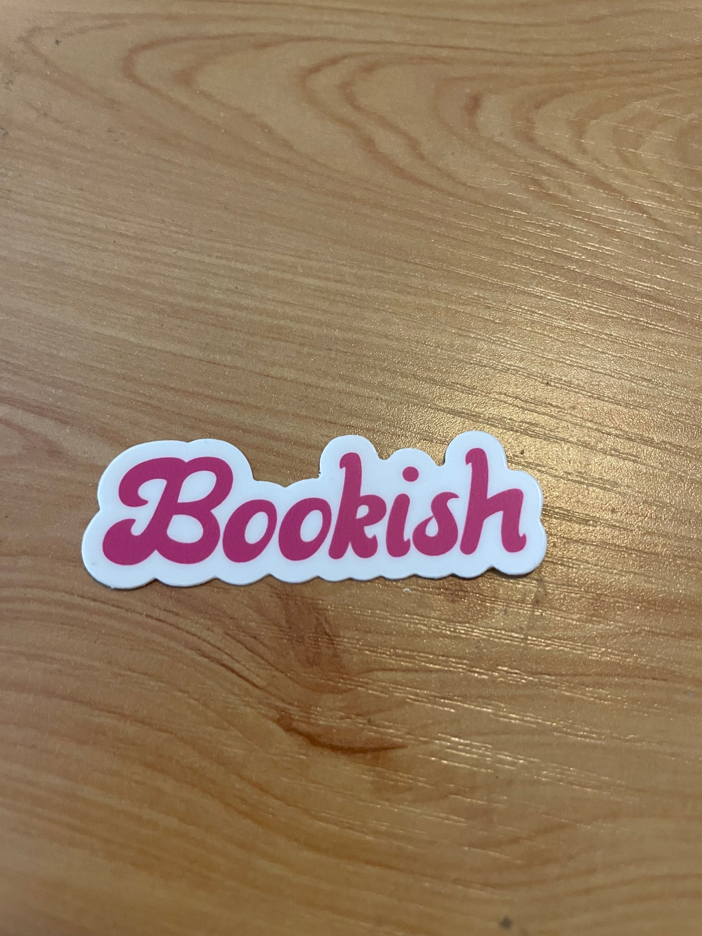 Bookish sticker
