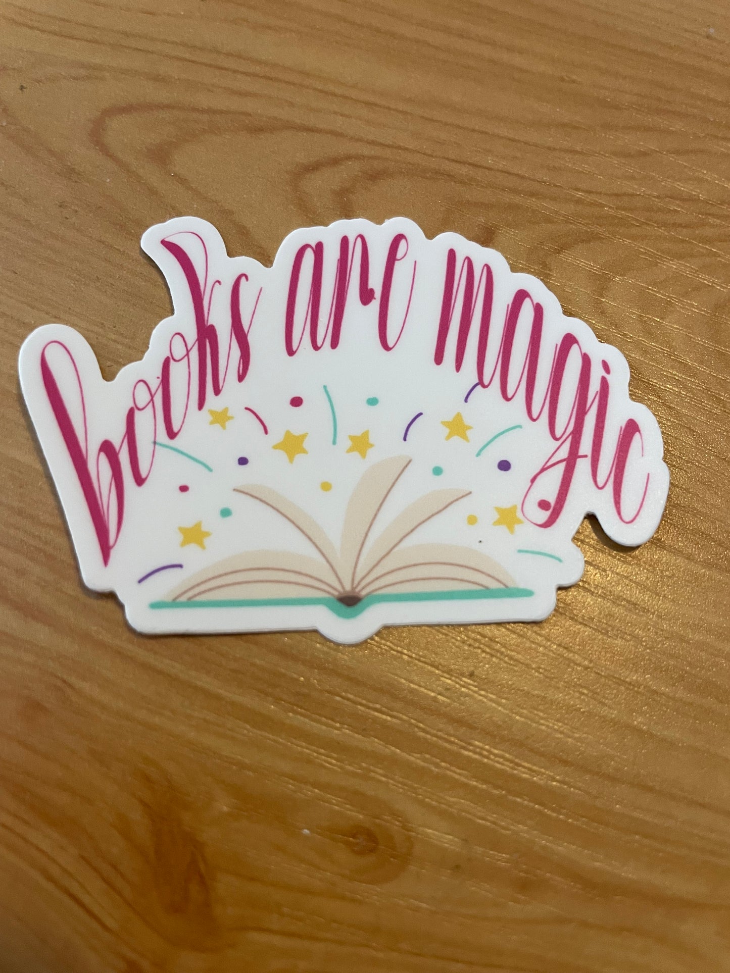 Books are magic sticker