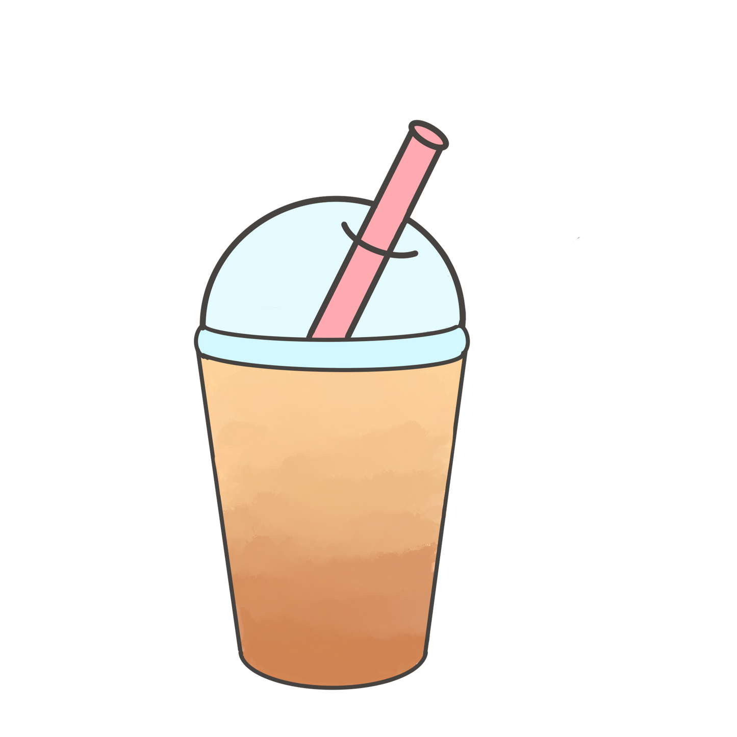 Thai Tea Sticker