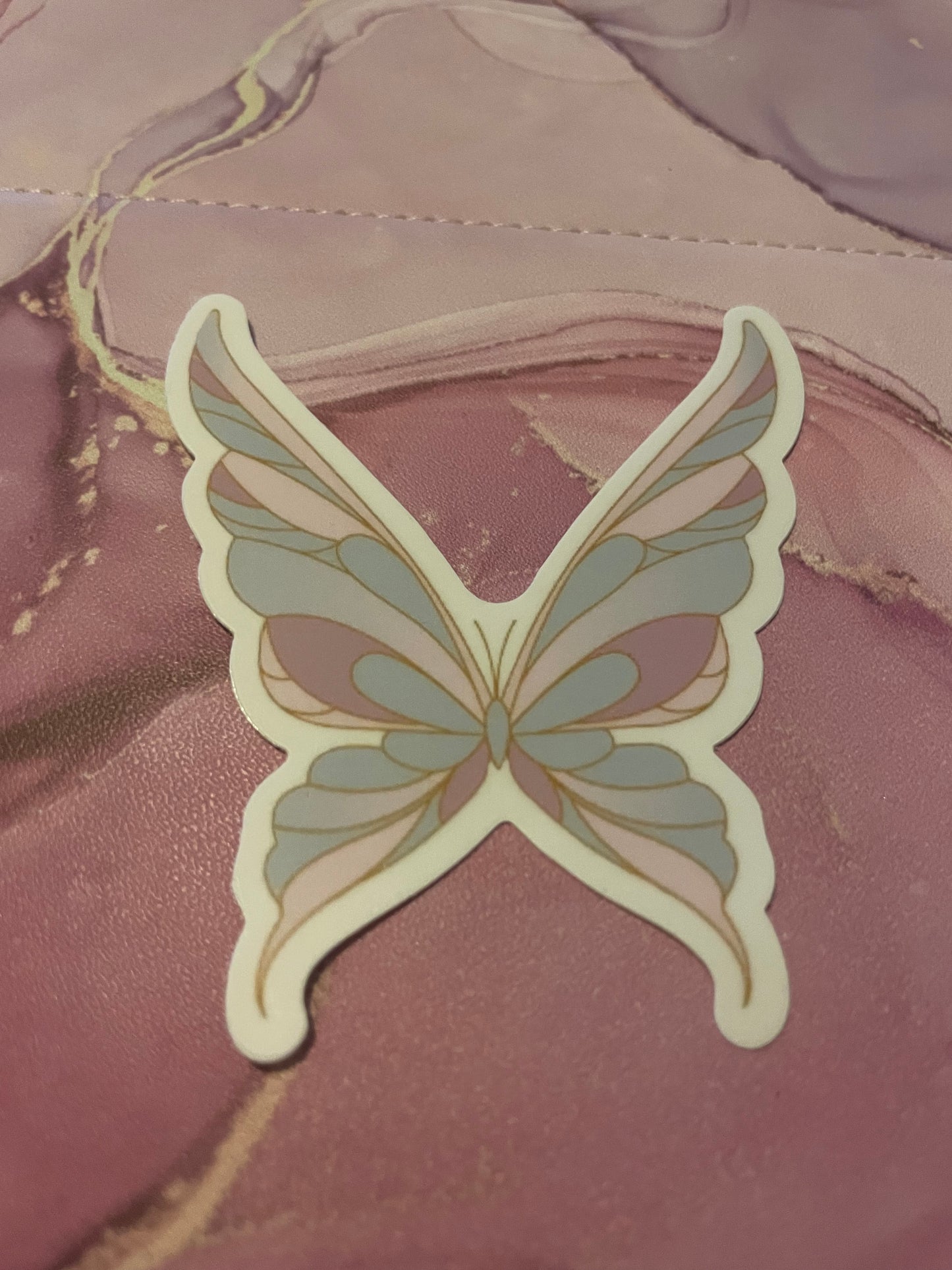 Pastel Butterfly / fairy wings sticker