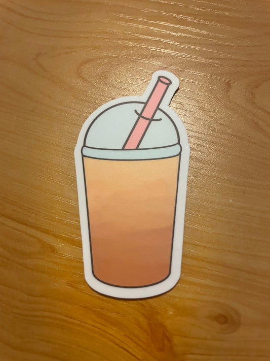 Thai Tea Sticker