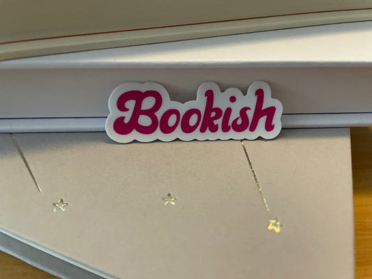 Bookish sticker