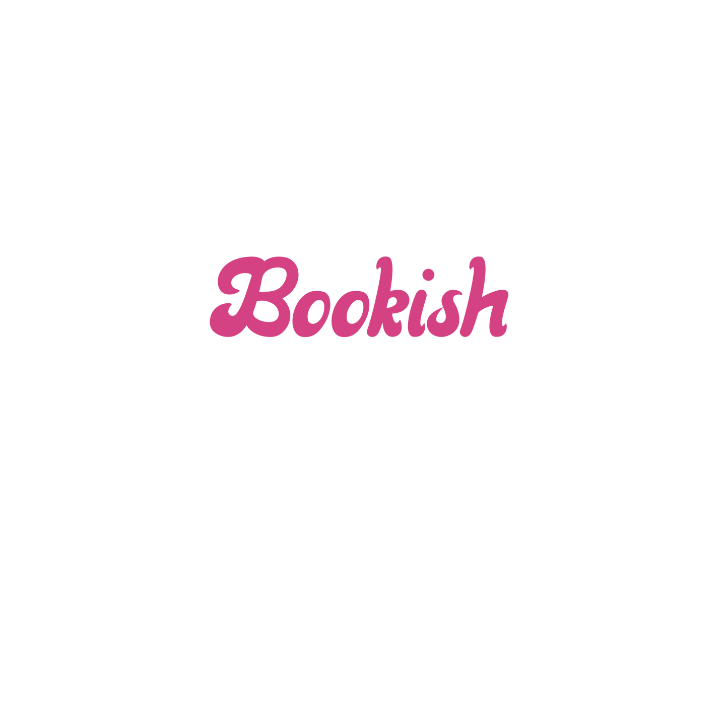 Bookish sticker